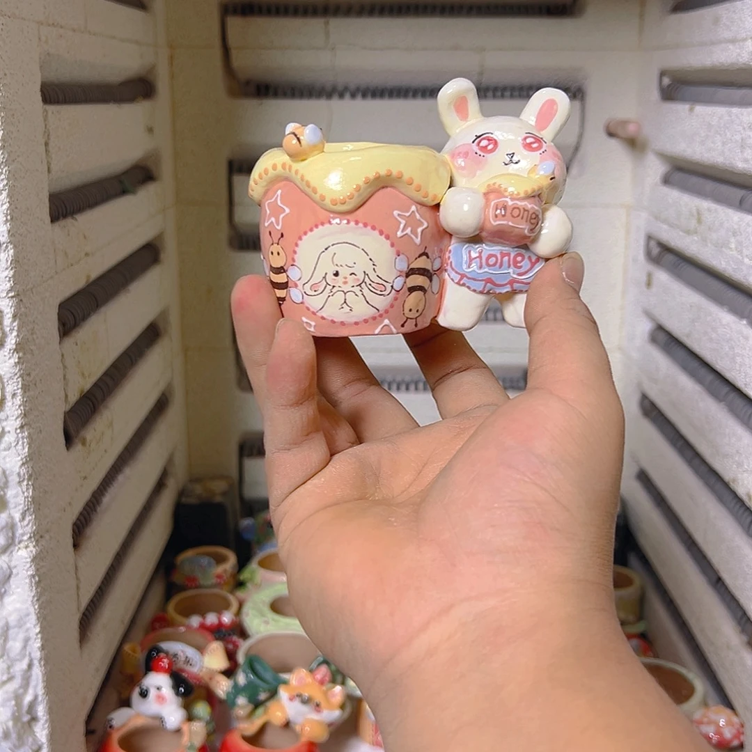 老梧家手工多肉花盆