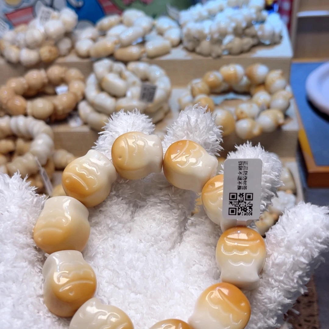 吊坠菩提根/象牙果手工炭烤小丑鱼瑕疵