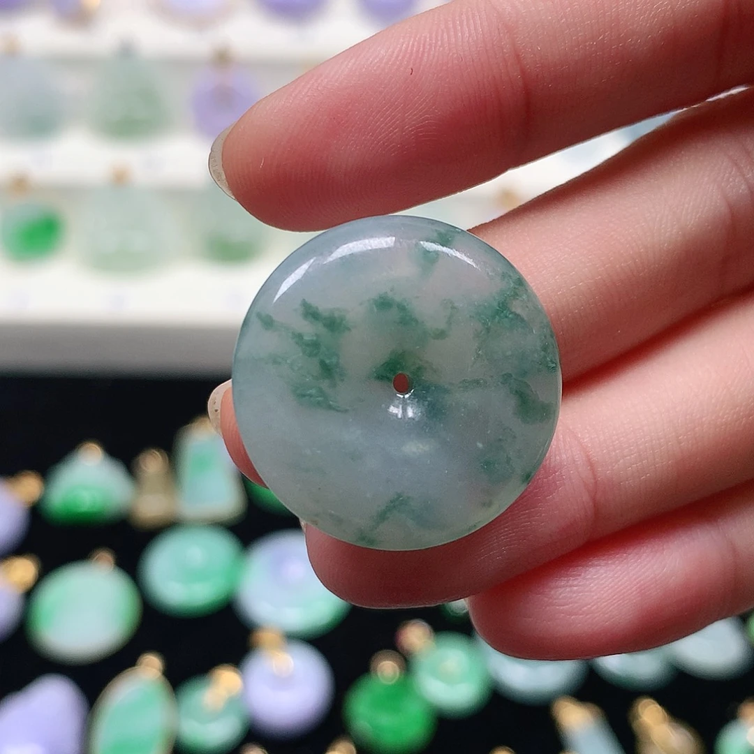 颈饰未镶嵌翡翠翡翠吊坠