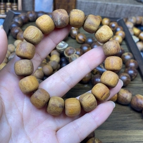 手串贡木13/14黄年糕红油