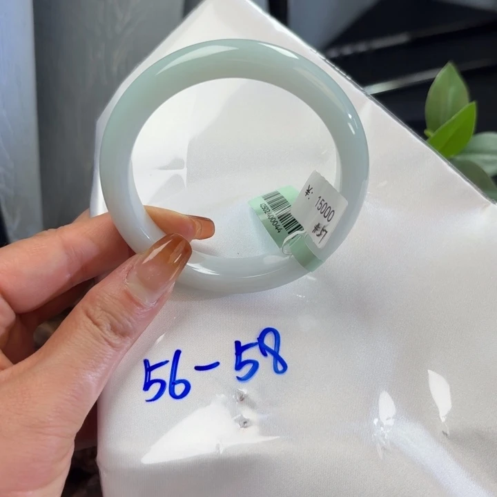 翡翠未镶嵌手镯56-57-58