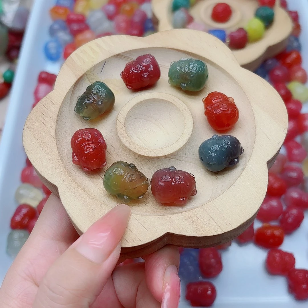 玛瑙/玉髓手链未镶嵌?****善盐源8