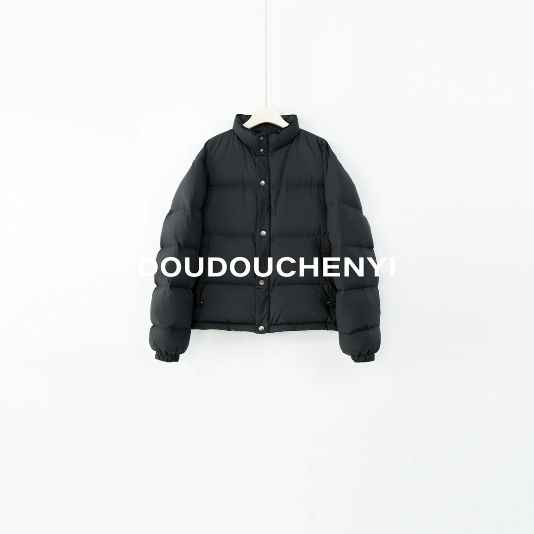 【DOUDOUCHENYI】“暖气片”95鹅绒立领时尚羽绒服冬季-25505