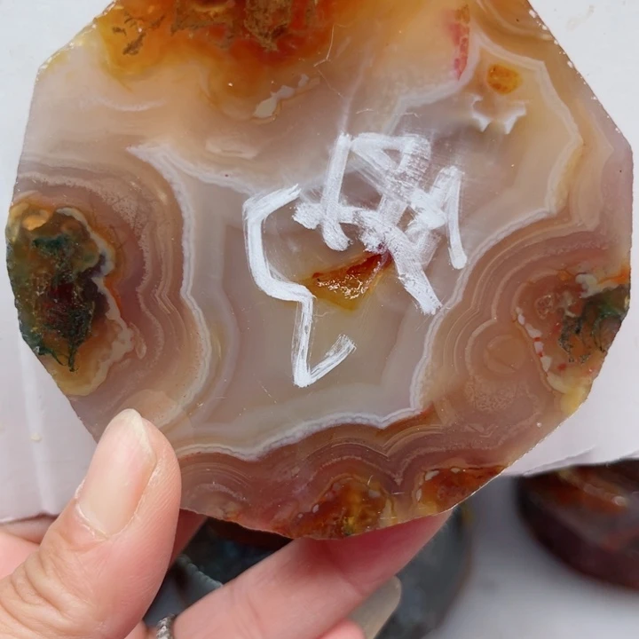 定制玛瑙我****家定制水草玛瑙手镯