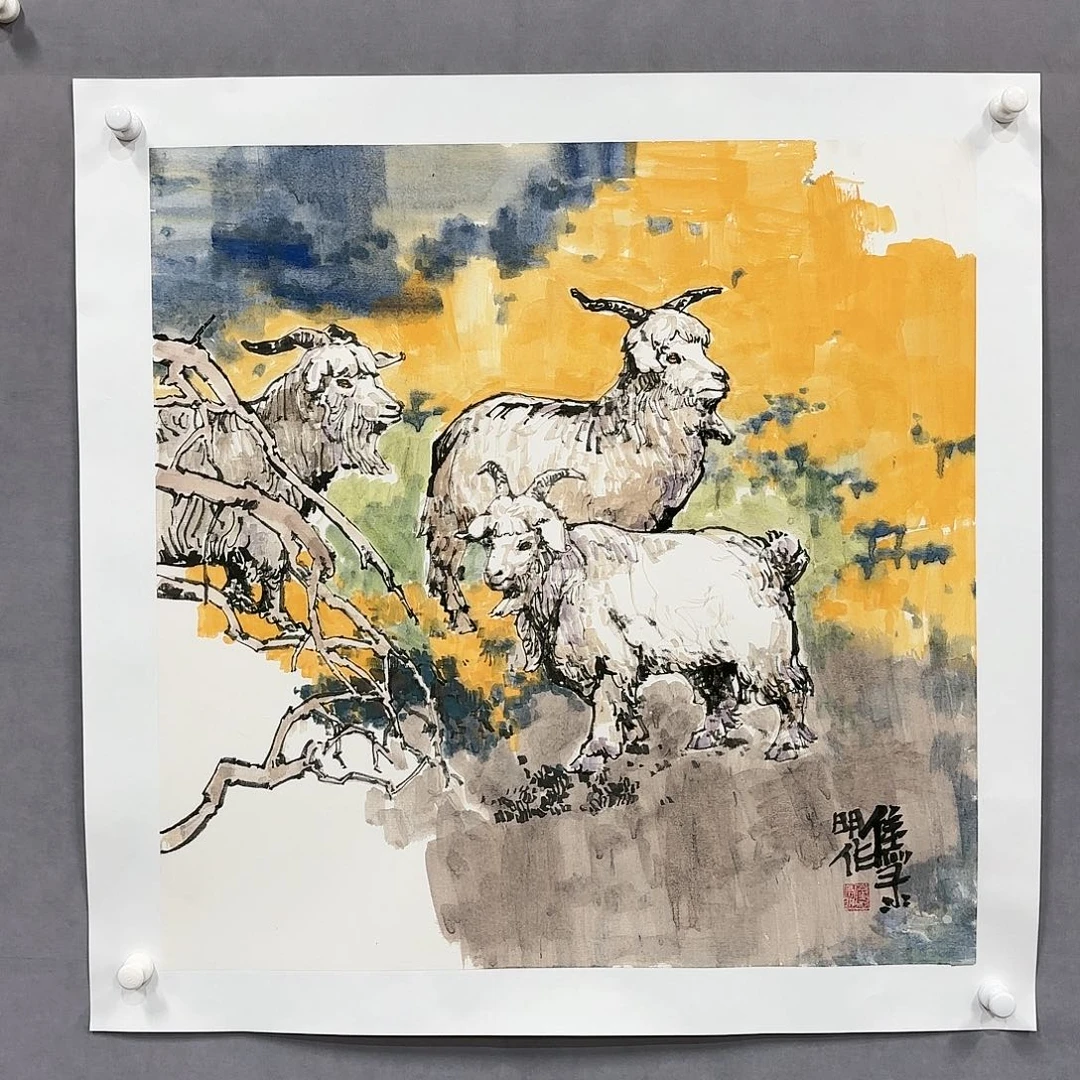 国画国画纯手绘作品请放心去藏