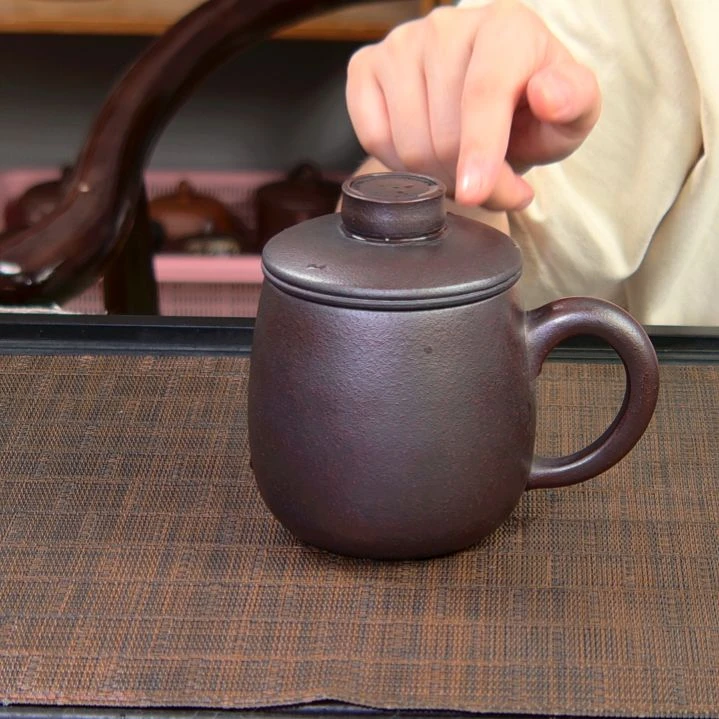 茶杯紫砂高货放漏