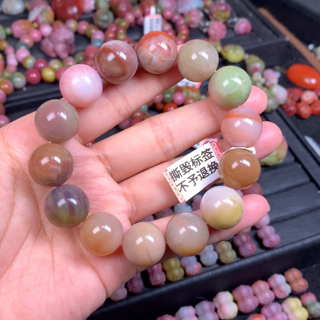 玛瑙/玉髓未镶嵌手链