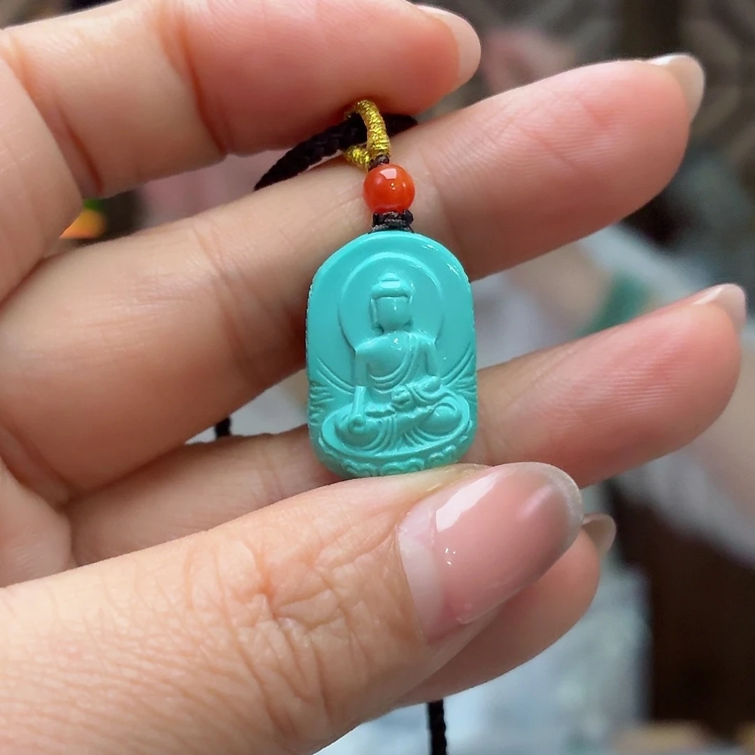 未镶嵌绿松石珠宝奇石然*