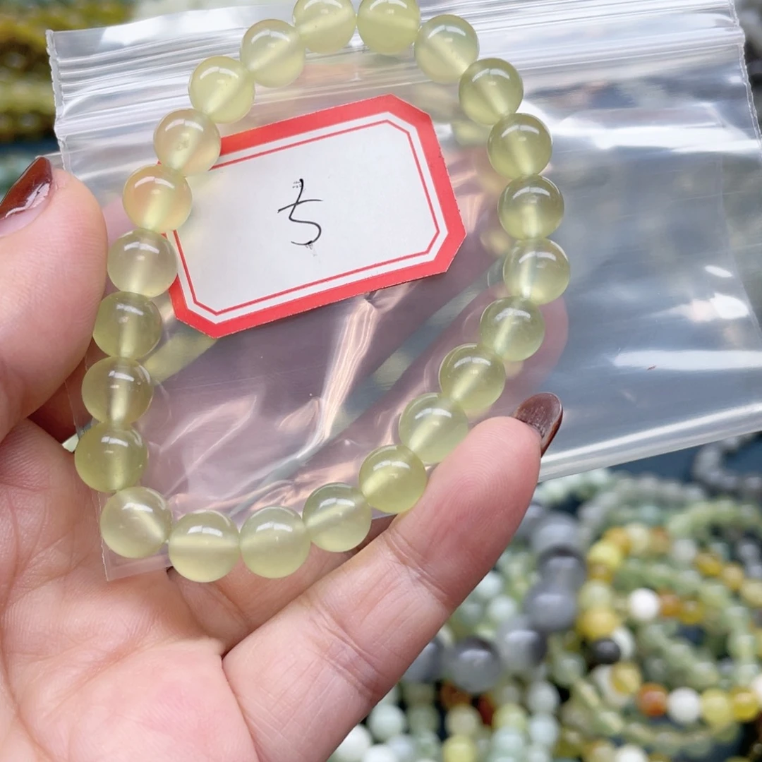 未镶嵌蛇纹石玉手串