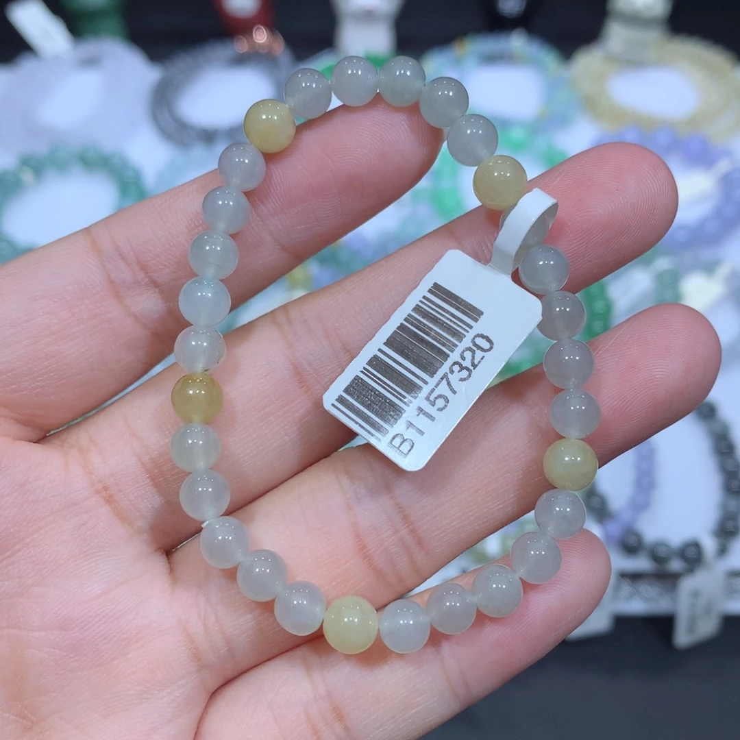 翡翠未镶嵌手串天然