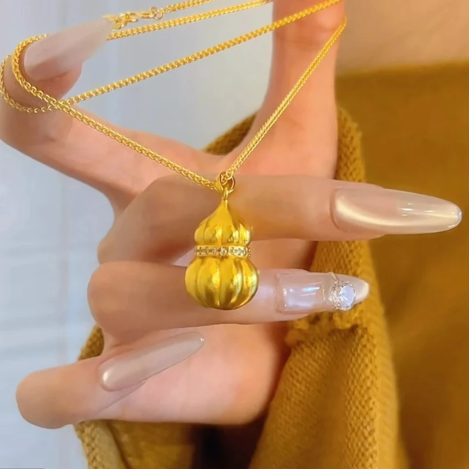 铜合金项链 南瓜葫芦项链福禄时尚0063