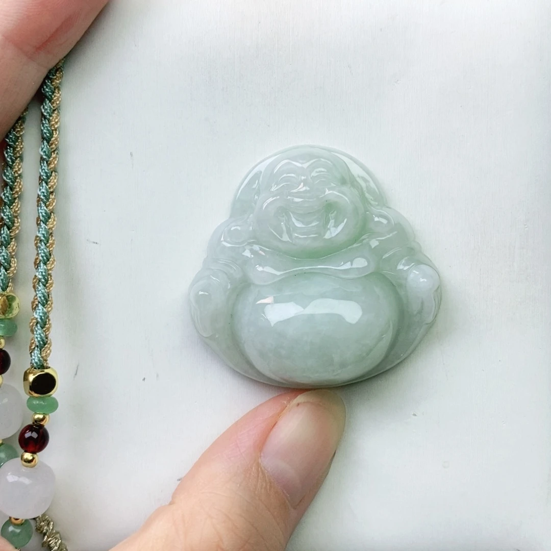 颈饰未镶嵌翡翠佛公
