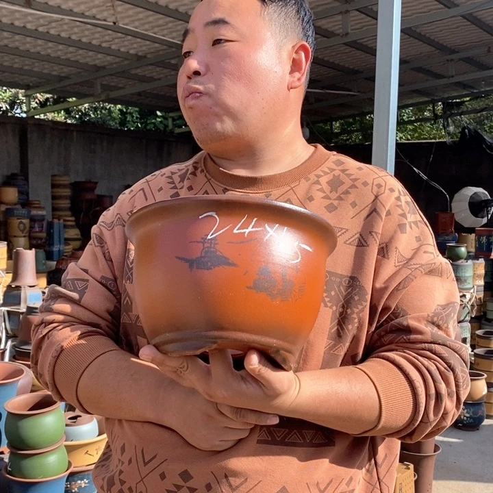 紫砂花盆紫砂花盆盆栽花卉苗木种植