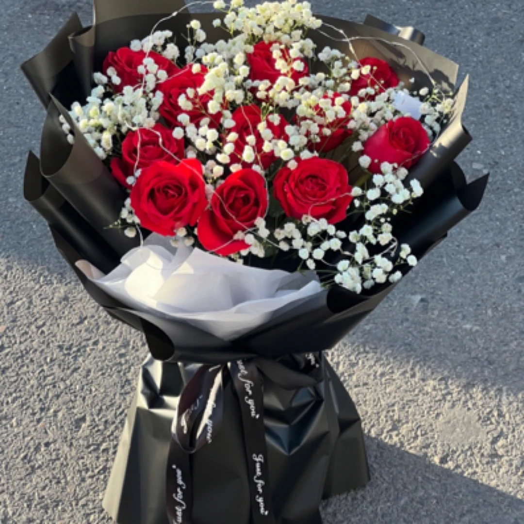 经典款11支红玫瑰