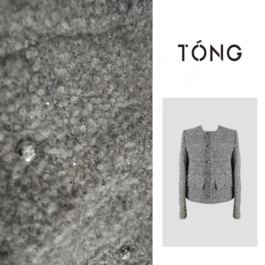 【闲织】羊毛+羊驼毛+马海毛秋冬高端百搭外套 GW098