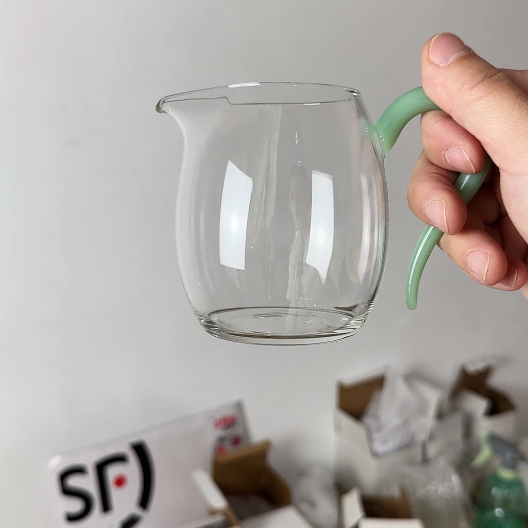 454公道杯浅玉高硼硅