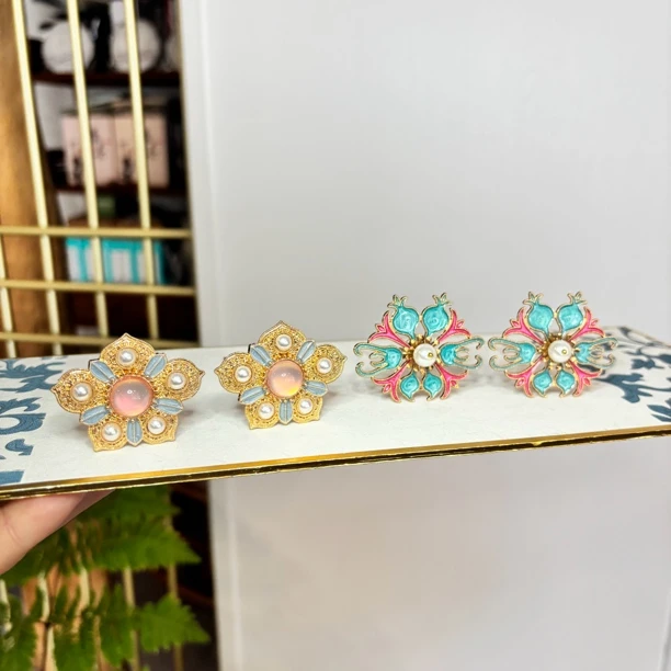 掩鬓四只装U簪点缀小簪发簪汉服配饰