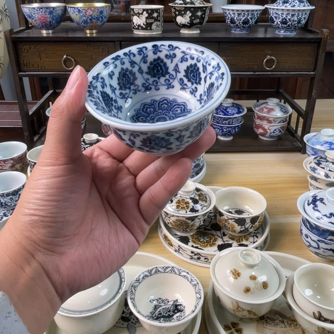 景德镇手工手绘茶具
