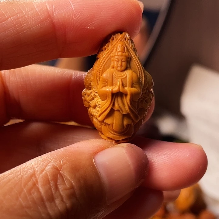 橄榄核吊坠橄榄核