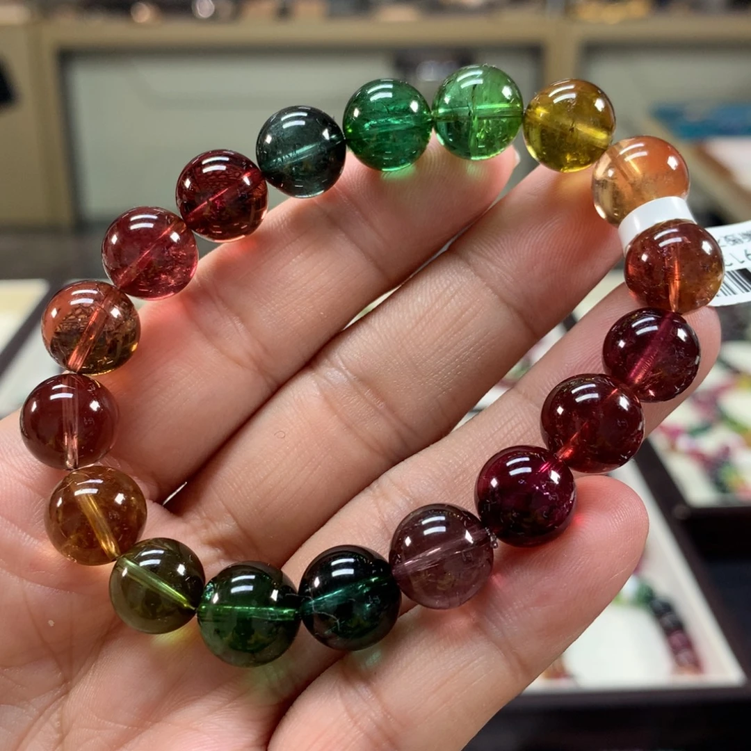 未镶嵌手链碧玺11➕