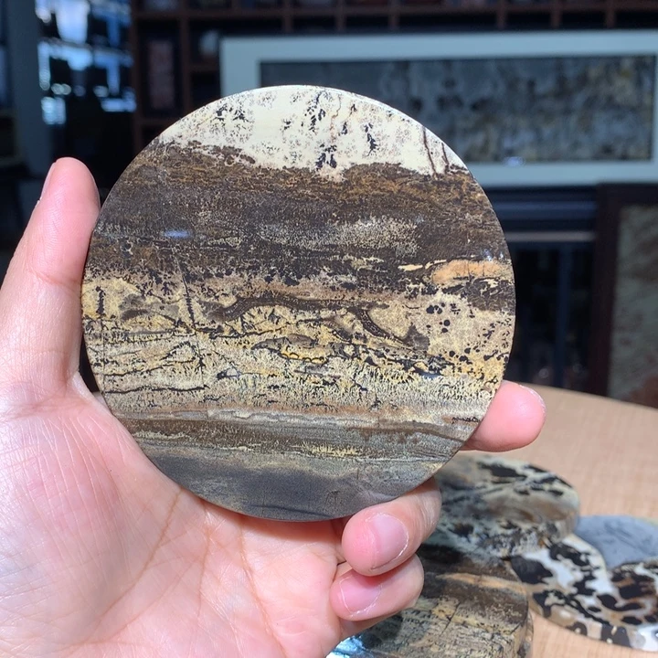 广西国画石摆件，观赏收藏