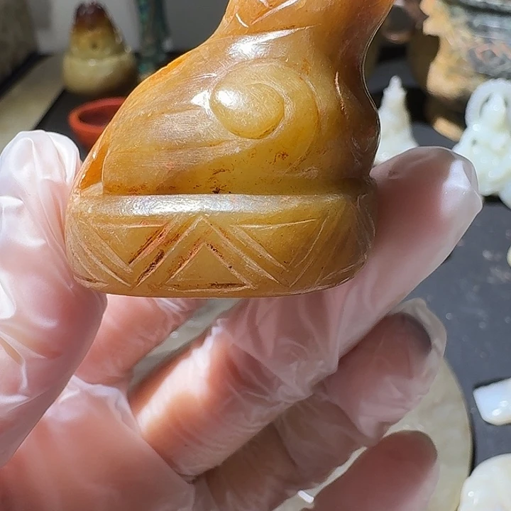 欲***都和田玉（黄玉）未镶嵌颈饰