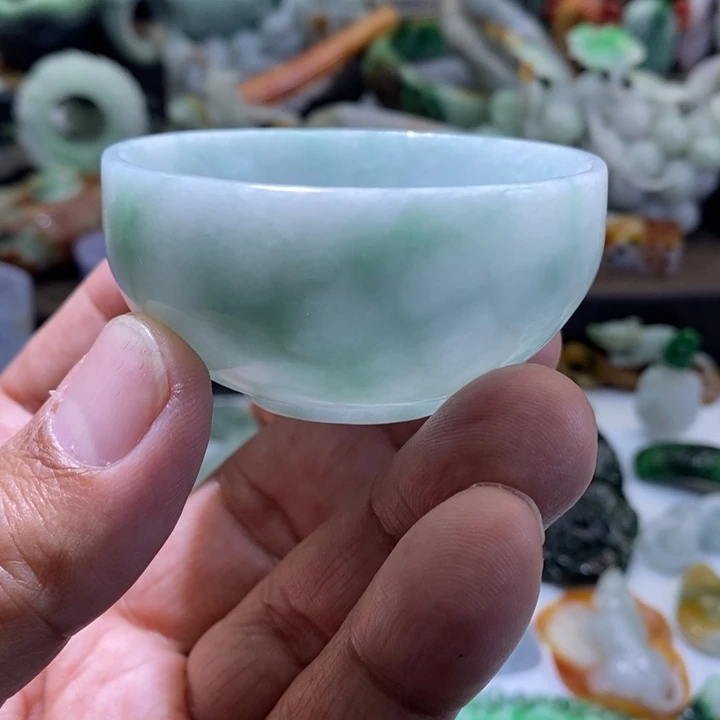 定制翡翠未镶嵌毛货