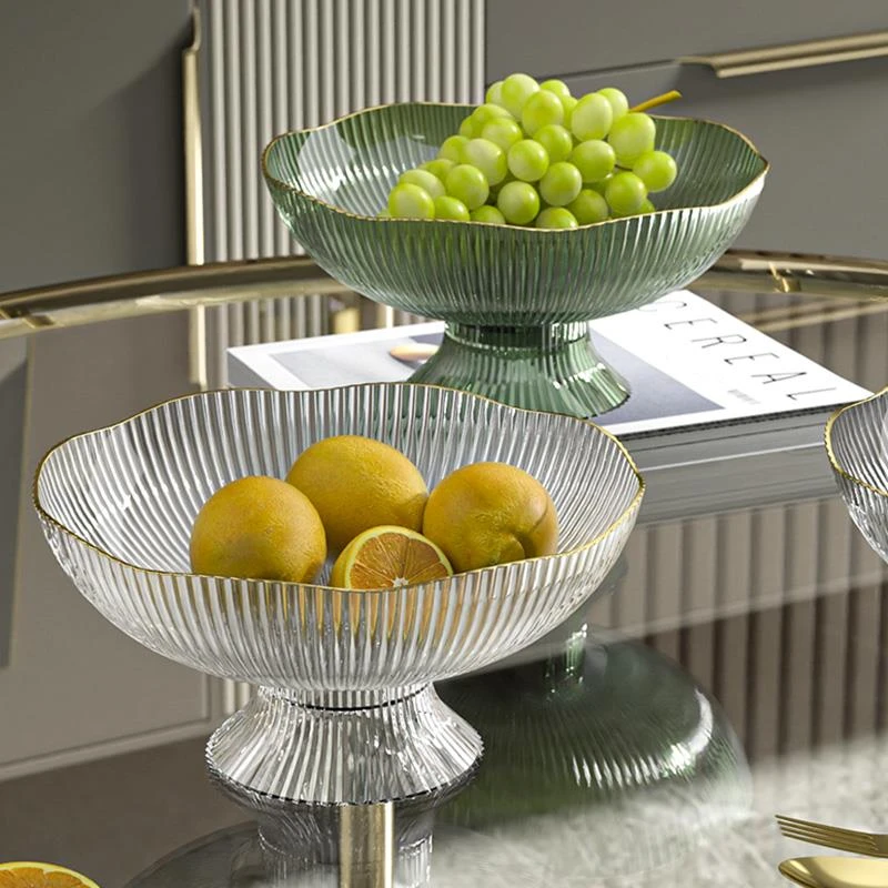 水果盘家用客厅茶几2025新款高颜值现代轻奢风沥水托盘网红干果盘