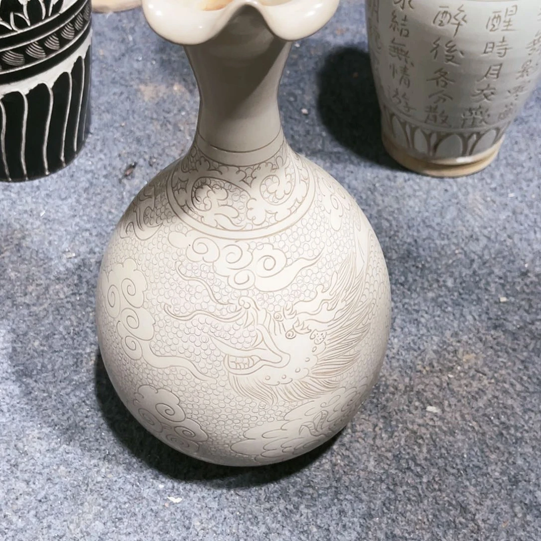 瓦当摆件摆件茶的陶瓷野****）