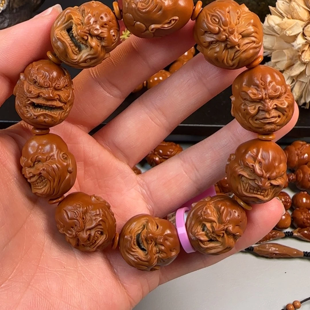 橄榄核手串/手链海军 20佛爷恶僧