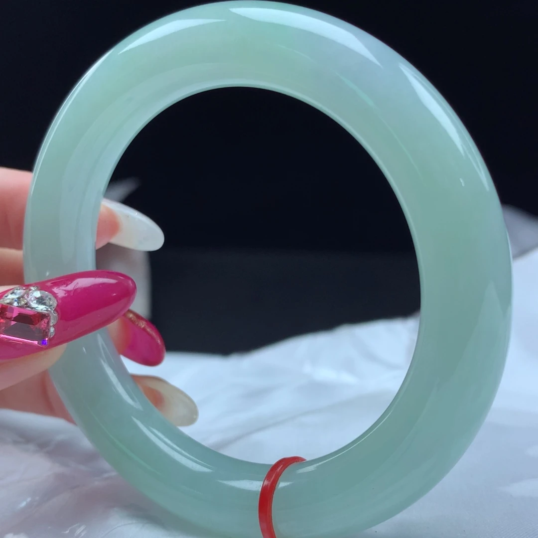 未镶嵌手镯（圆镯）翡翠6614，