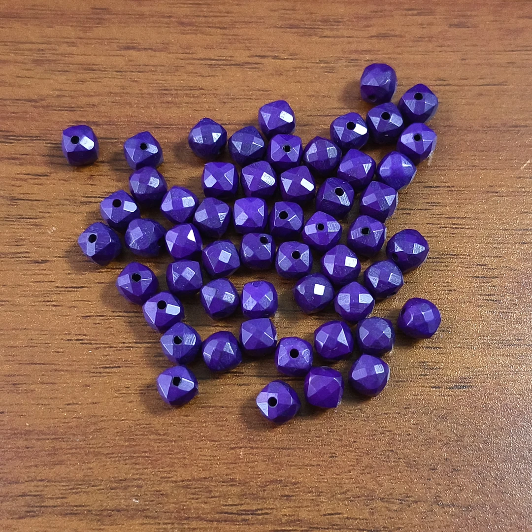 SJL紫方刻面单珠散珠24-256