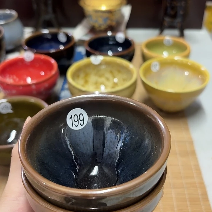 茶盏199 坚记茶盏摆件