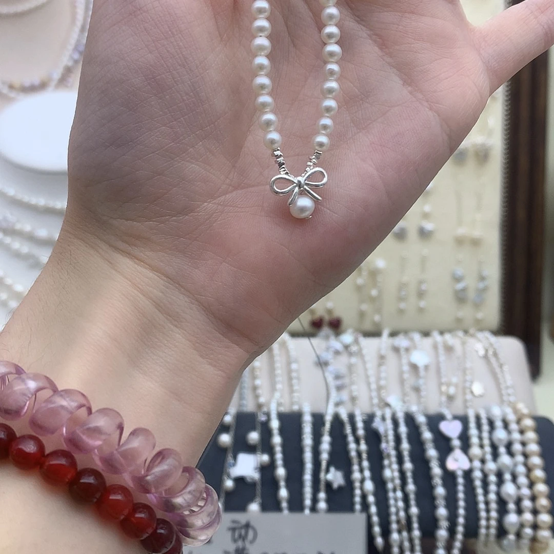 淡水珍珠未镶嵌耳饰