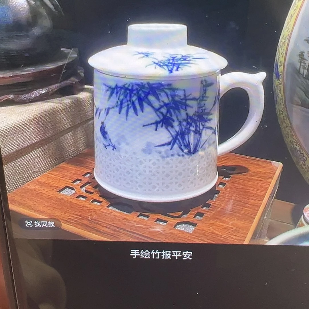 景德镇陶瓷高温办公杯