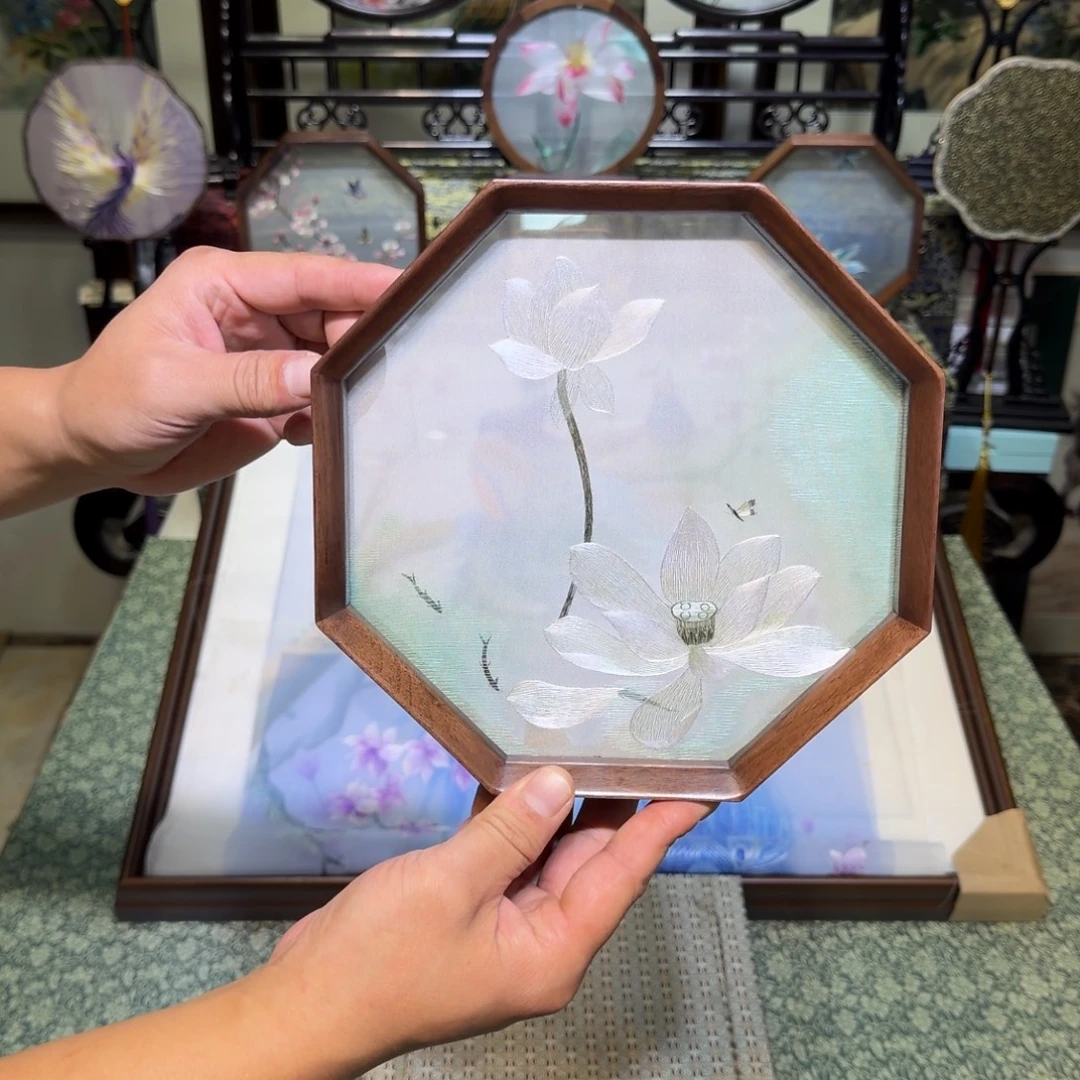 刺绣手工苏绣工艺制作技艺精湛