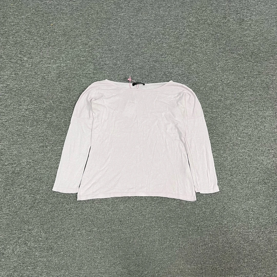 99新 MaxMara maxmara 粉色针织上衣