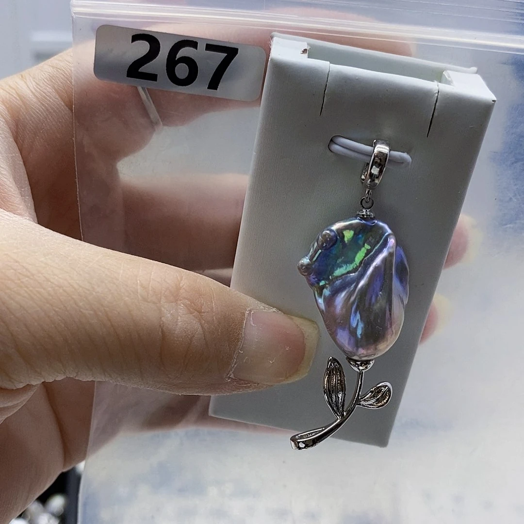颈饰合金淡水珍珠