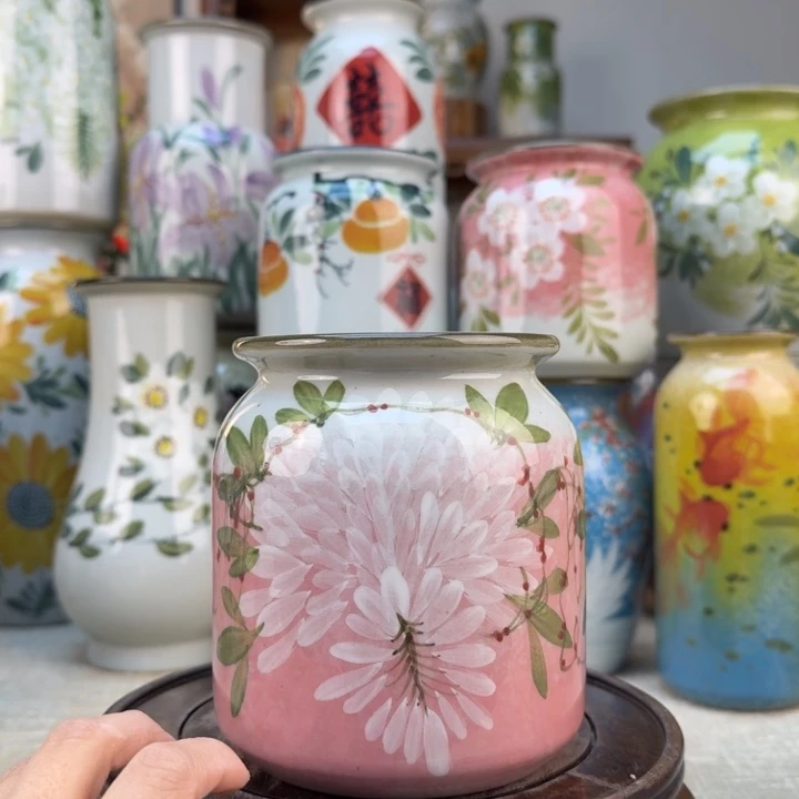 瓷片花瓶656565565665656556