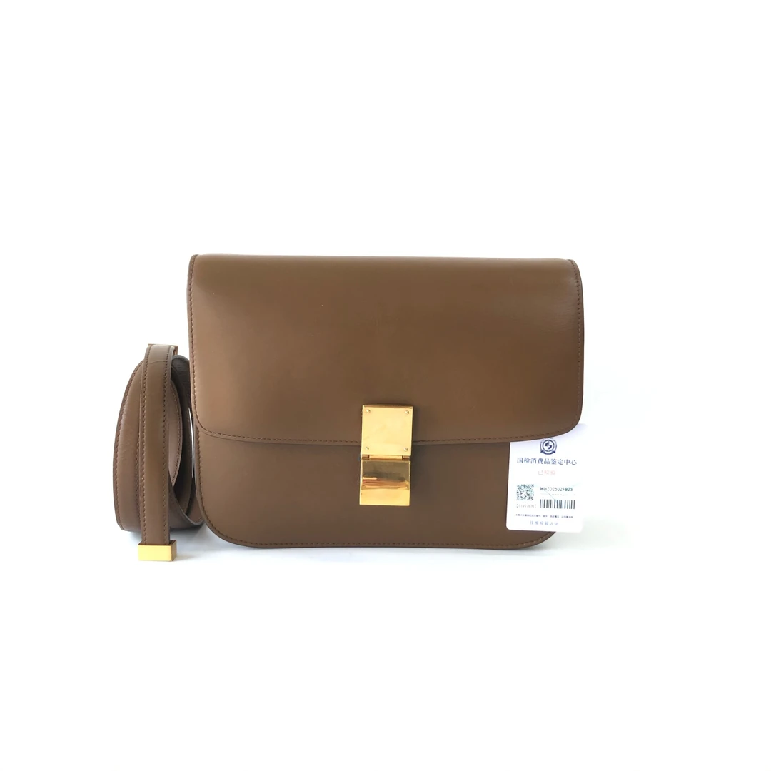 95新 Celine/思琳 安洁利严选 瑟琳box豆腐单肩包 WHZ502151H