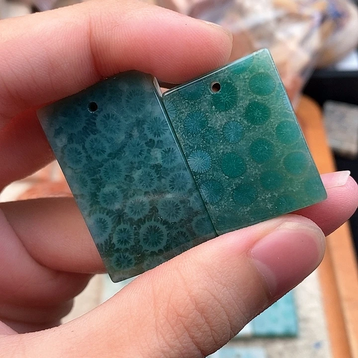硅化玉颈饰未镶嵌?****?