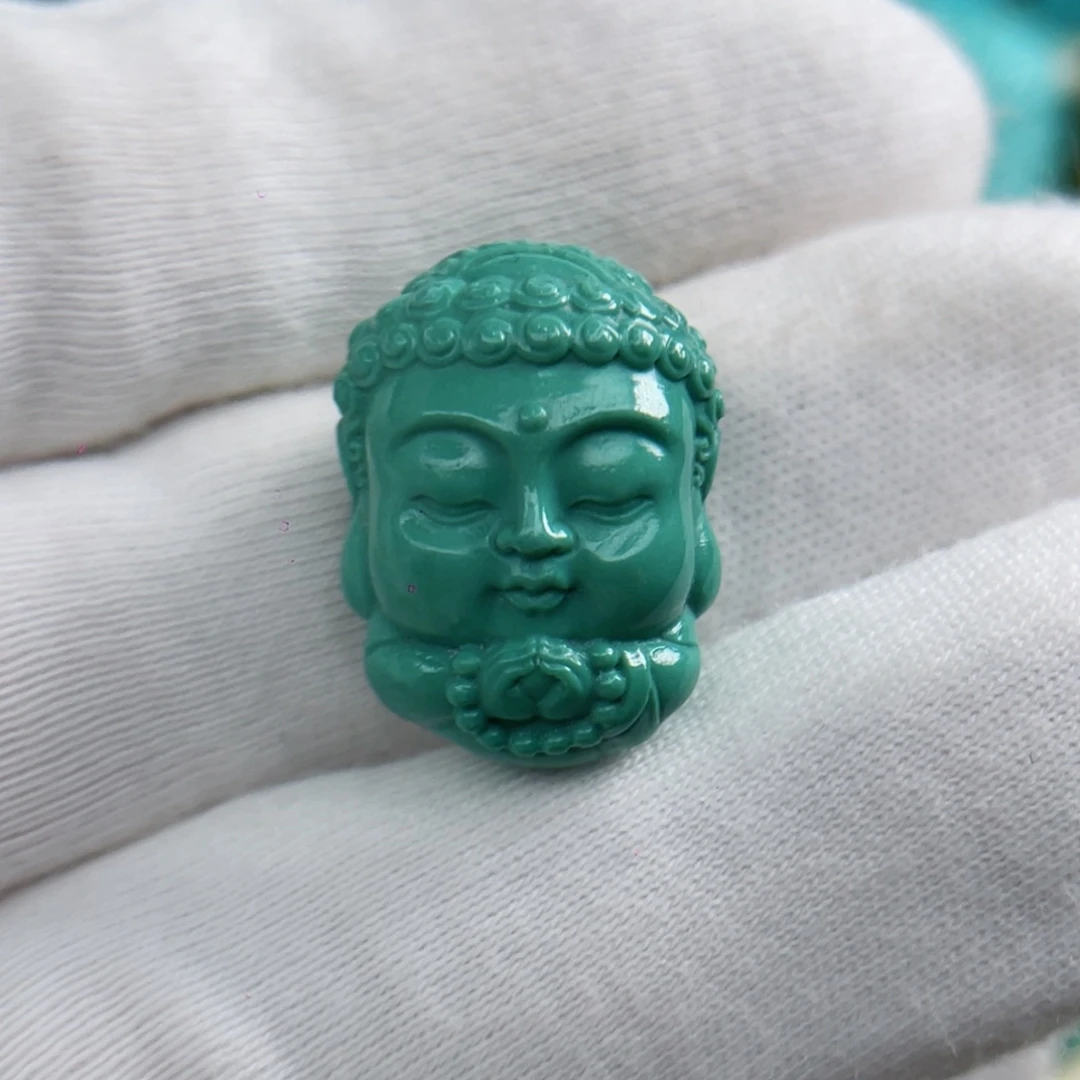 绿松石颈饰未镶嵌2***亮卡14.5-19.3-11