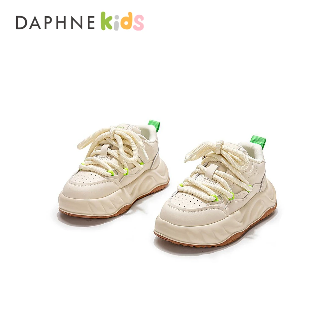 达芙妮Daphne儿童2025年春秋季新款运动鞋中大童休闲板鞋