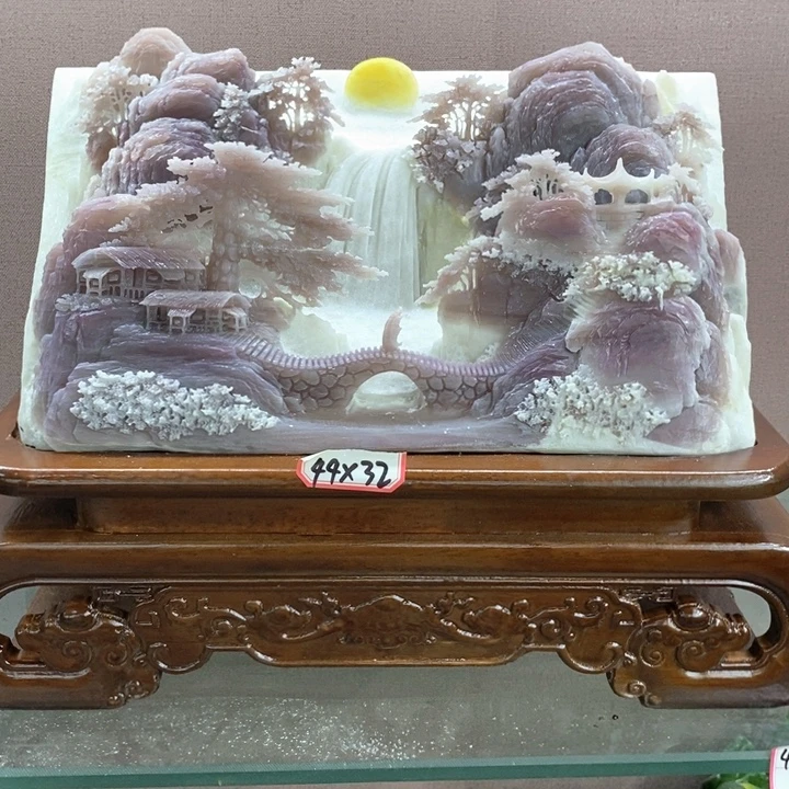淡***7石材家居摆件，玉石摆件