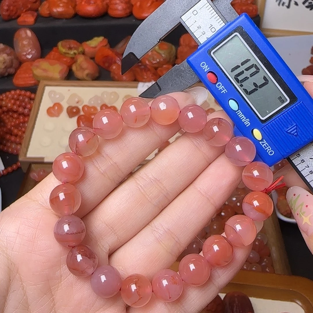 南红玛瑙未镶嵌颈饰