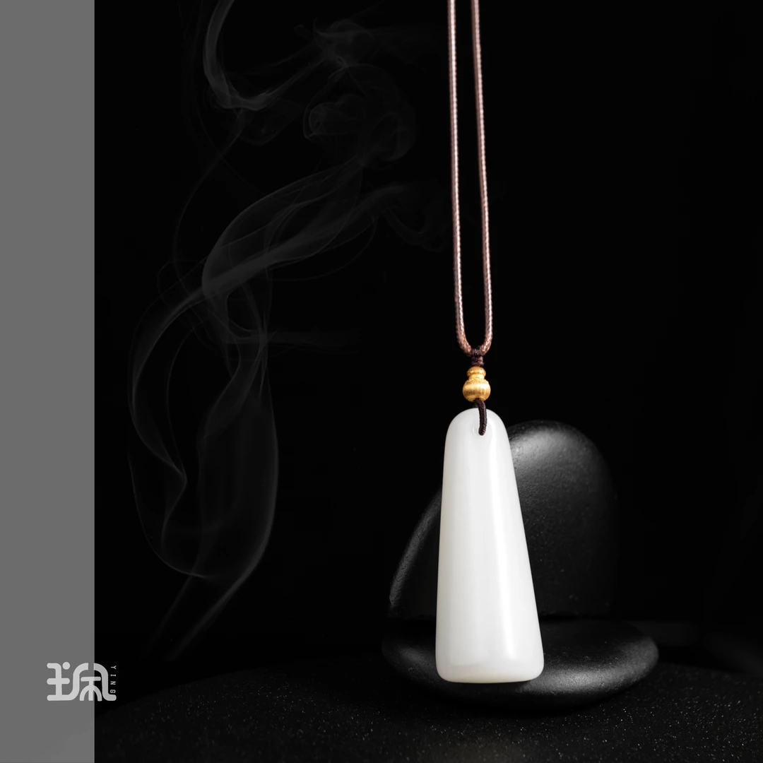 月华意|和田玉*项链*18K金镶嵌PNB25091007多样性发其一