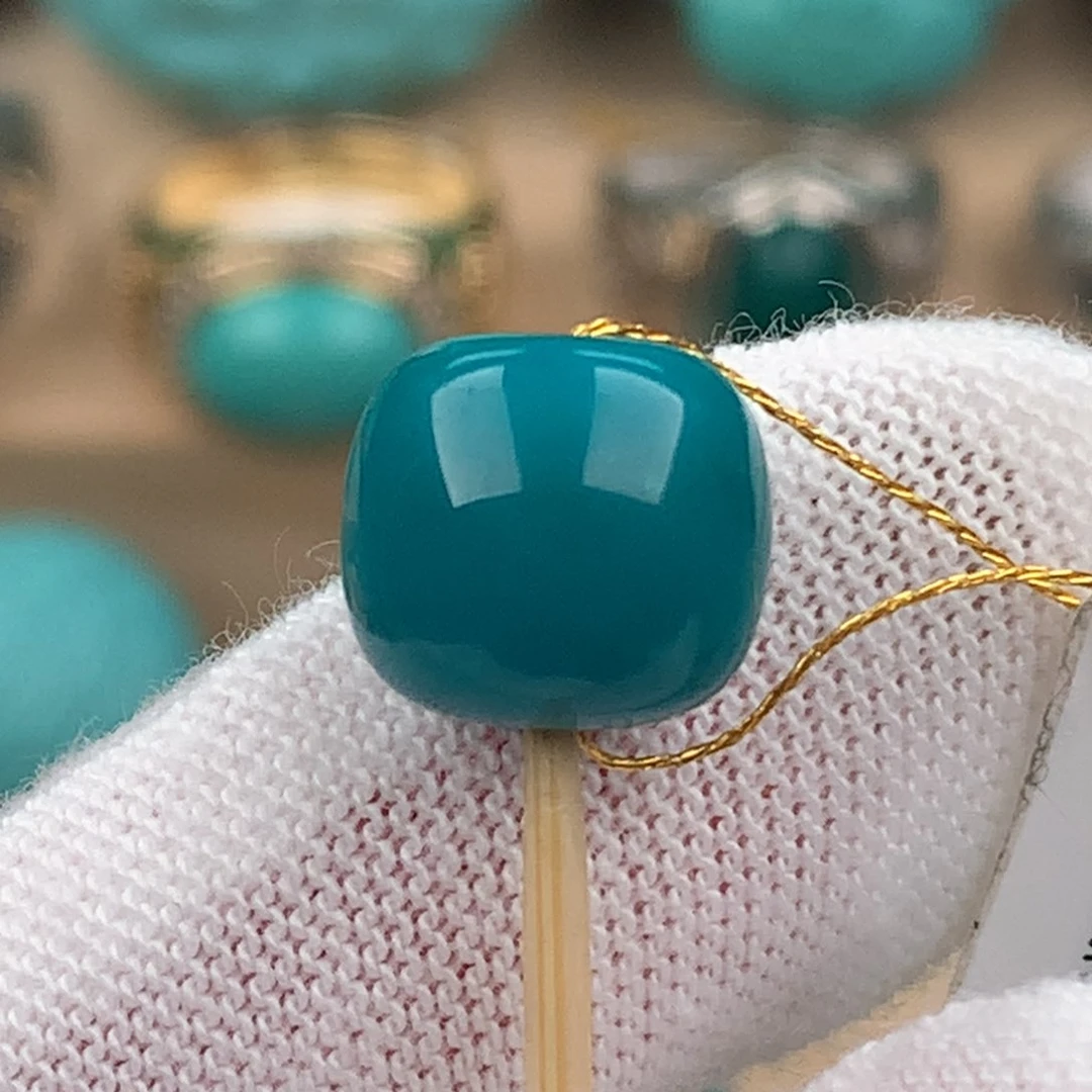 绿松石配饰未镶嵌老型卡10.7*9.6