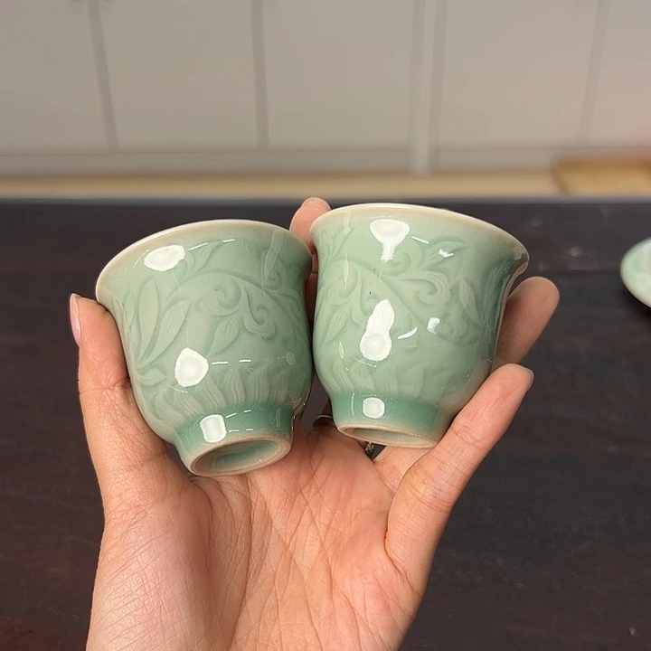 小米茶器龙泉云间青瓷