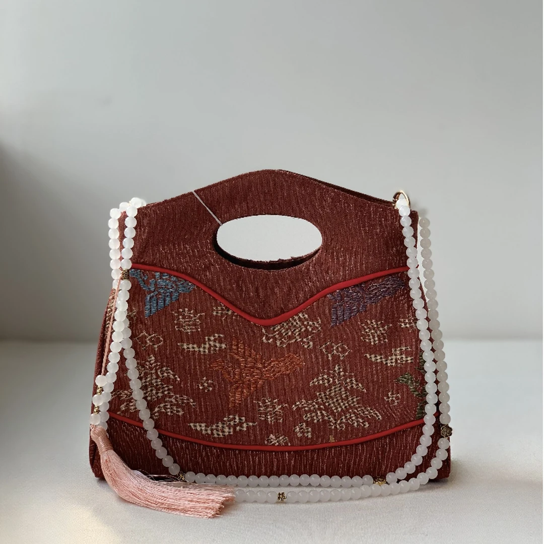 西阵织 女包 nona包包  百搭包包 时尚包包 手提包编织女士小包包