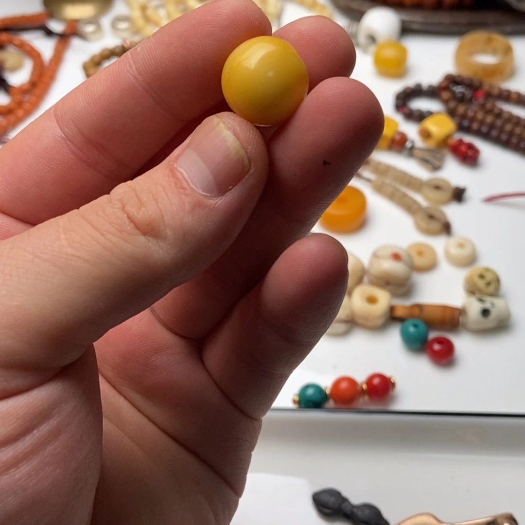 玻璃颈饰心***念藏传精品小元素的话说
